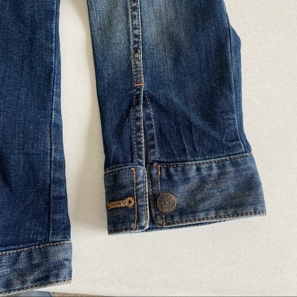 Express Womens Jean Jacket size Large - Picture 6 of 11